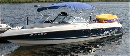 Tige 2300V with bimini